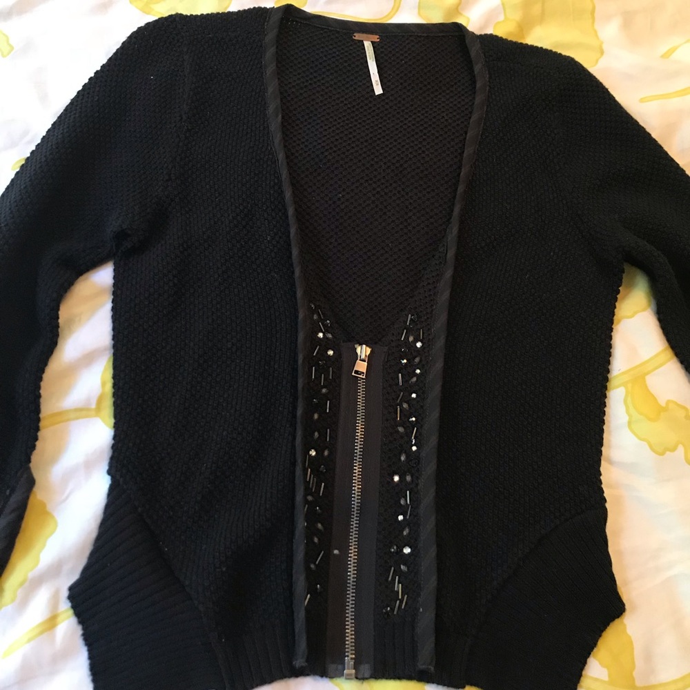 Free people knit blazer💙